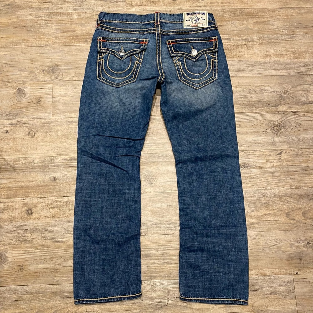 True Religion Brand Men's Blue Jeans Section (Straight
